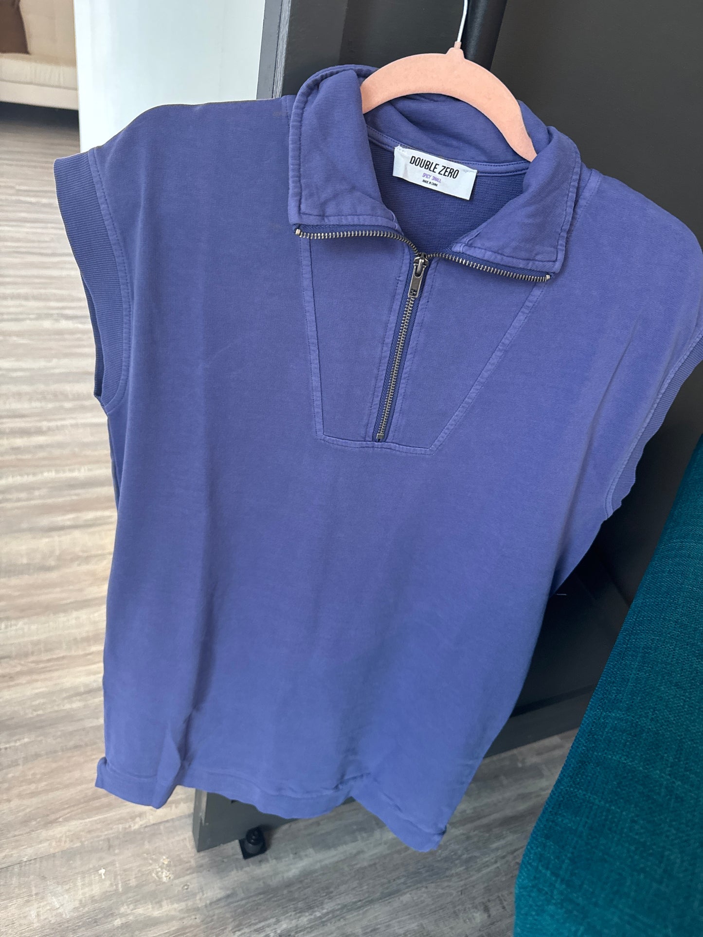 Dusty Indigo T-shirt Mini Dress