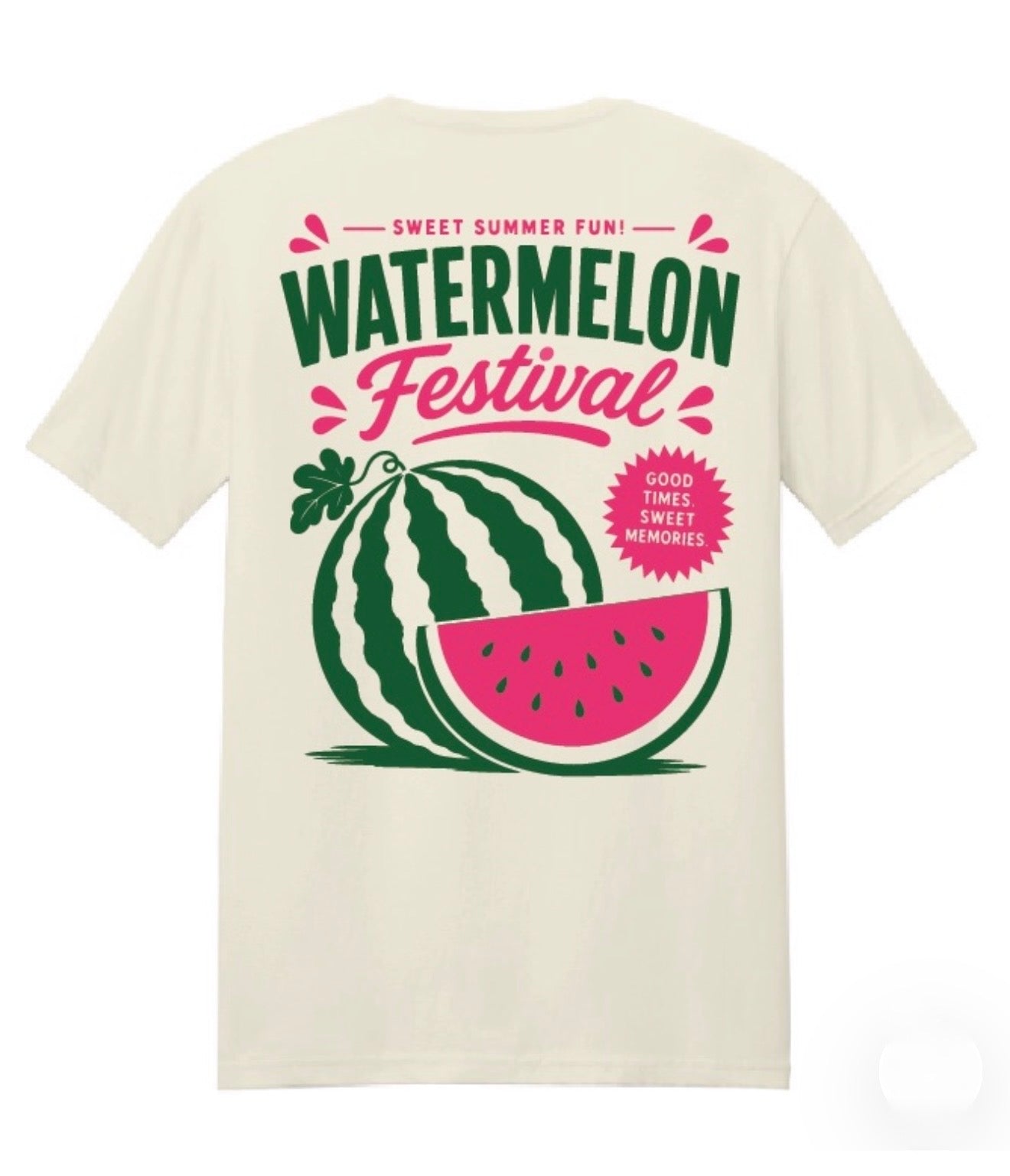 Watermelon Festival Short Sleeve Tee Shirt - PREORDER