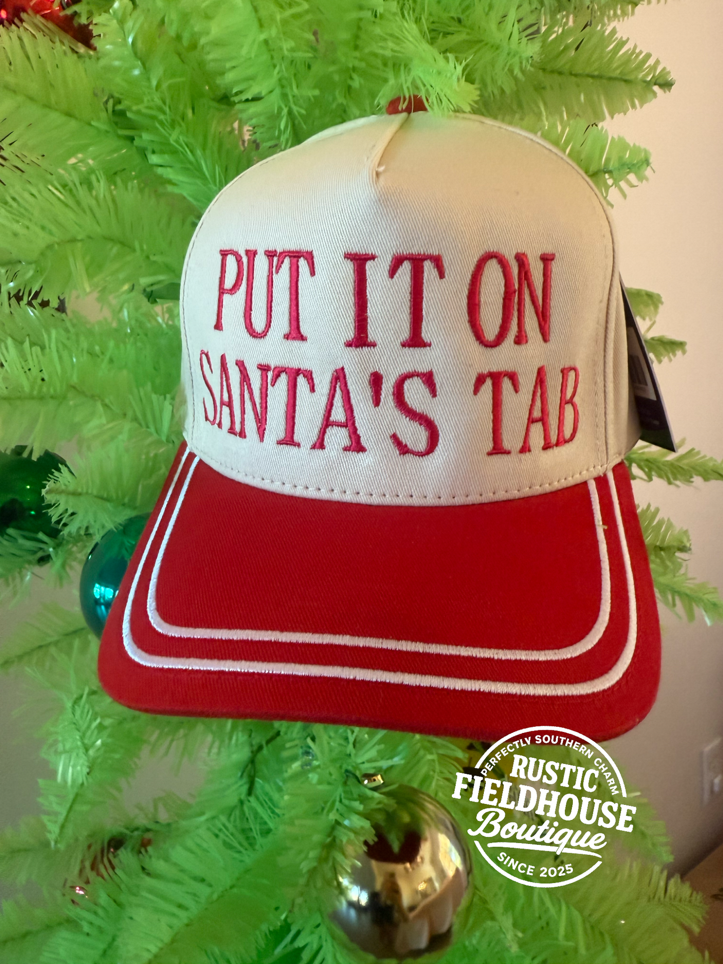 Put it on Santa’s Tab Cap