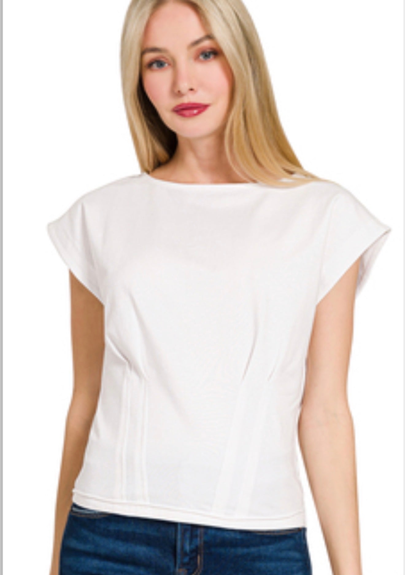 Gathered Waist Top