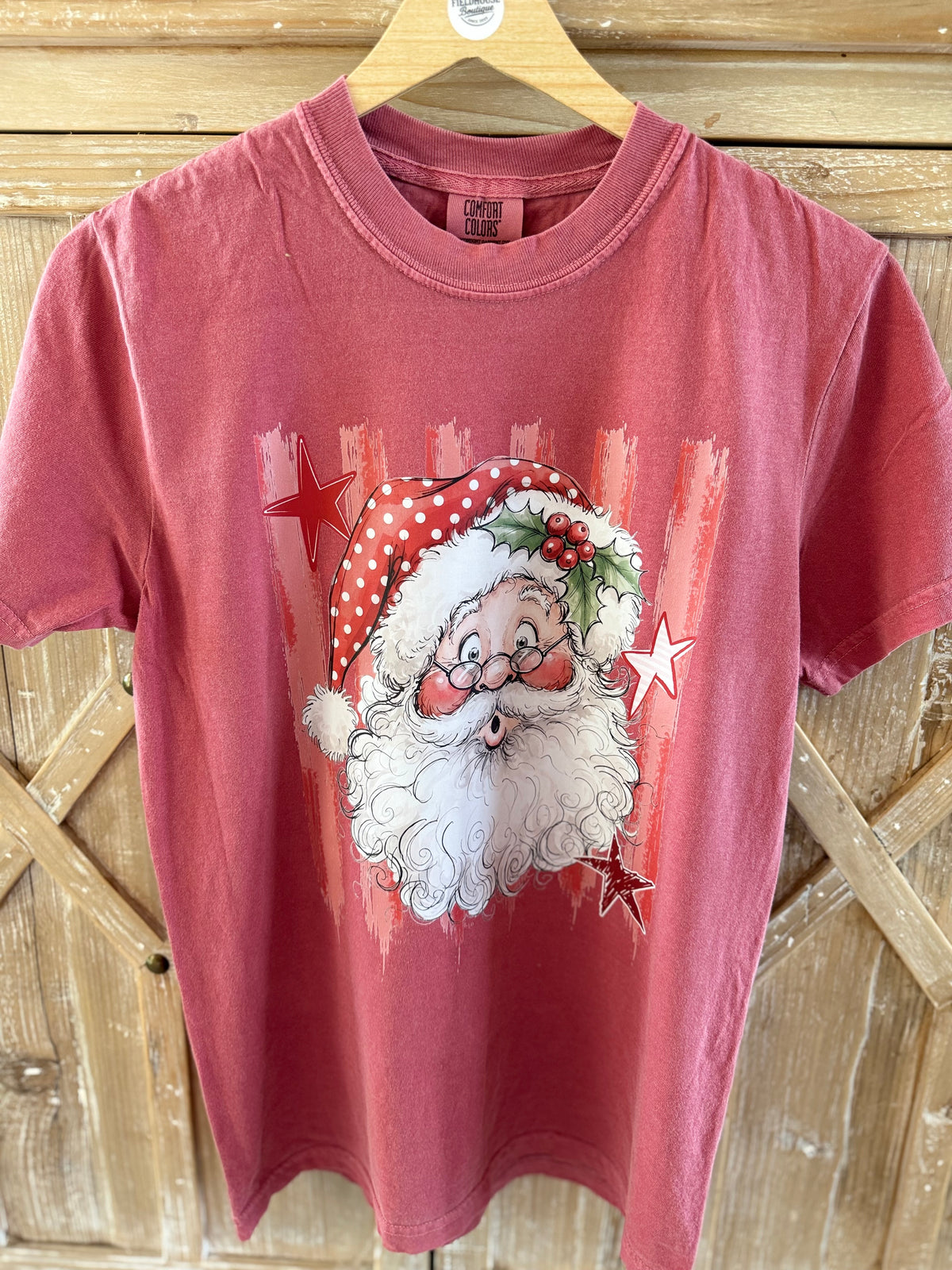 Whimsical Santa Tee