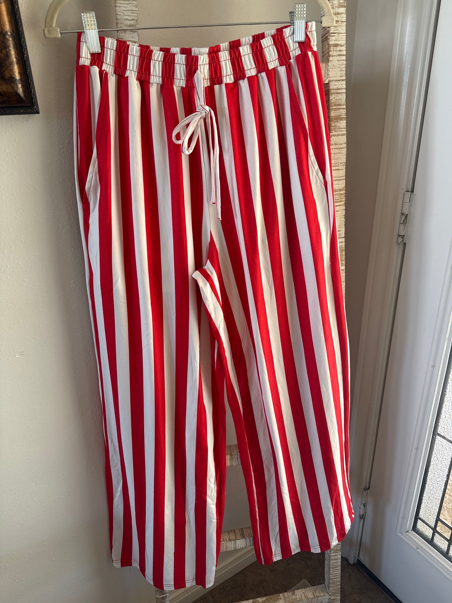 Christmas Red Vertical Pant