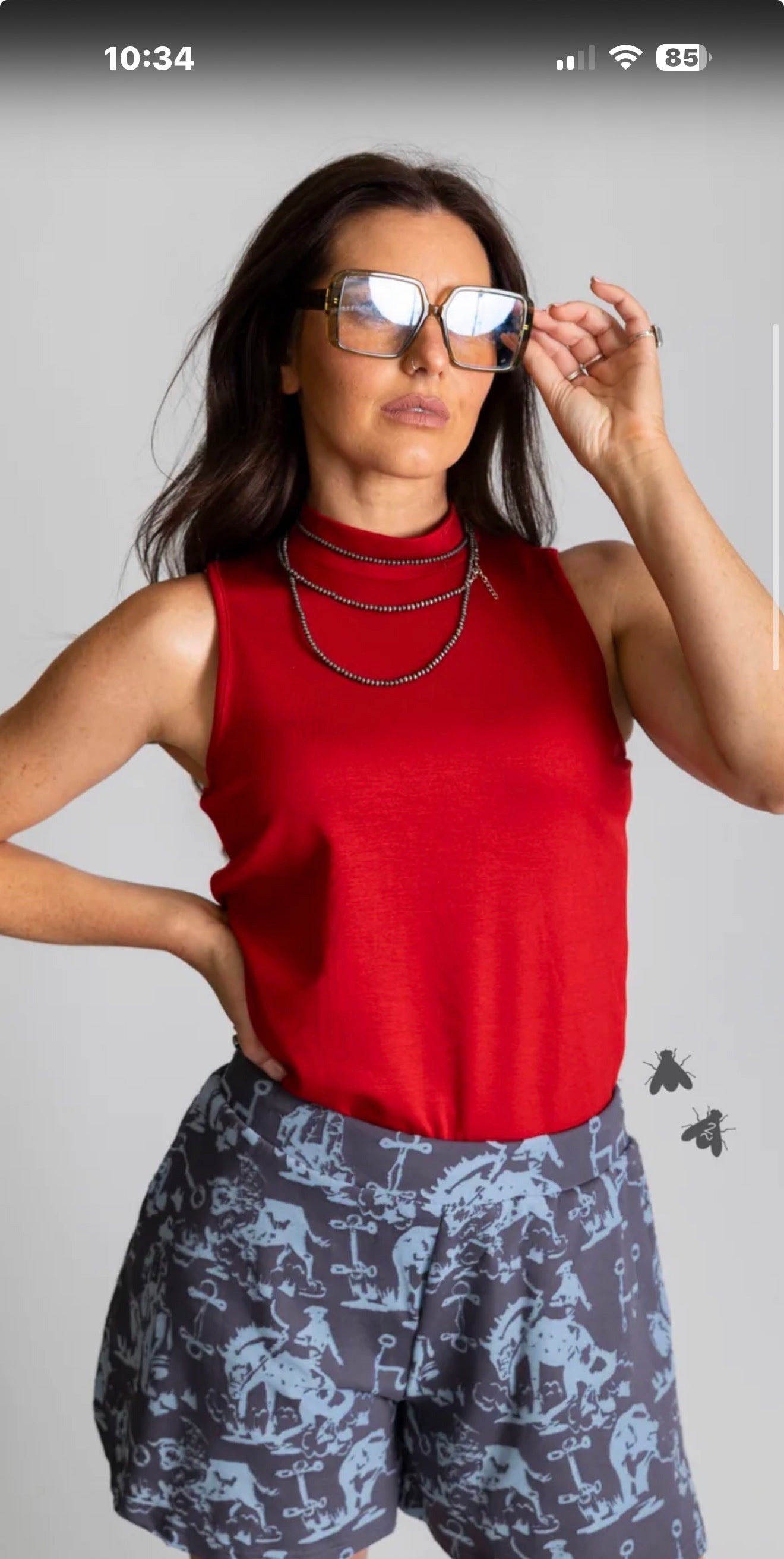 Red Essentials Tank