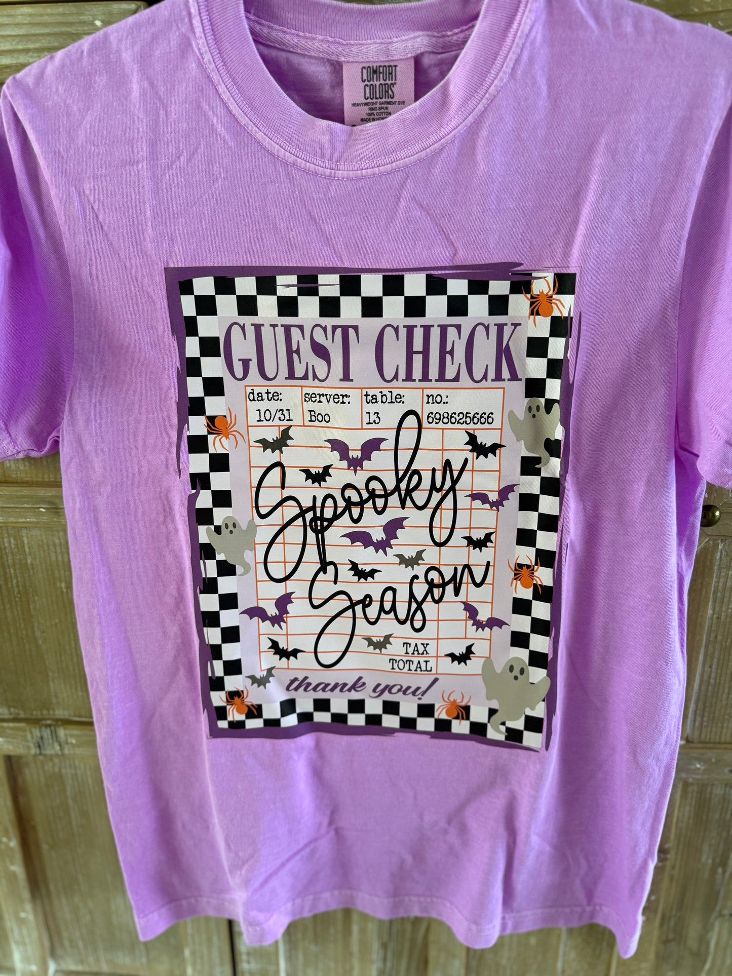 Spooky Season Guest Check Tee