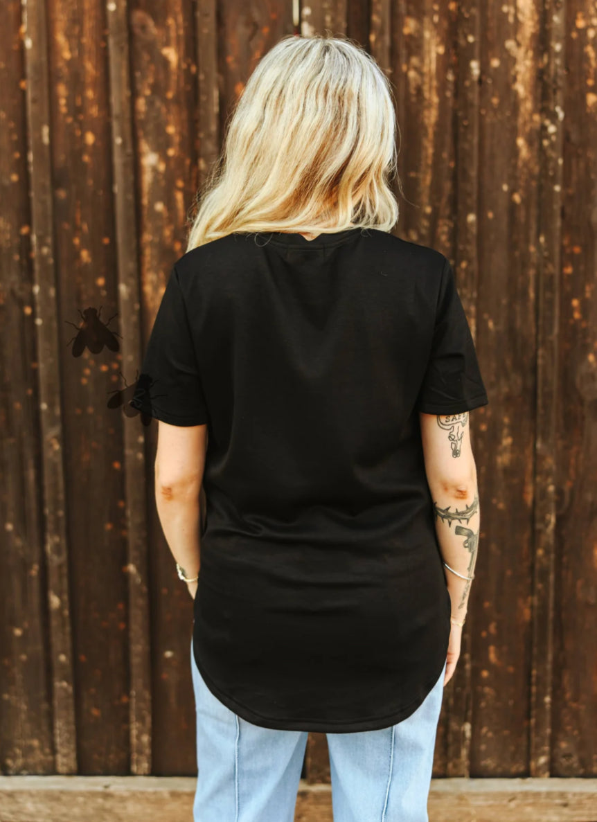 Cloud Basic Free Tee in Midnight