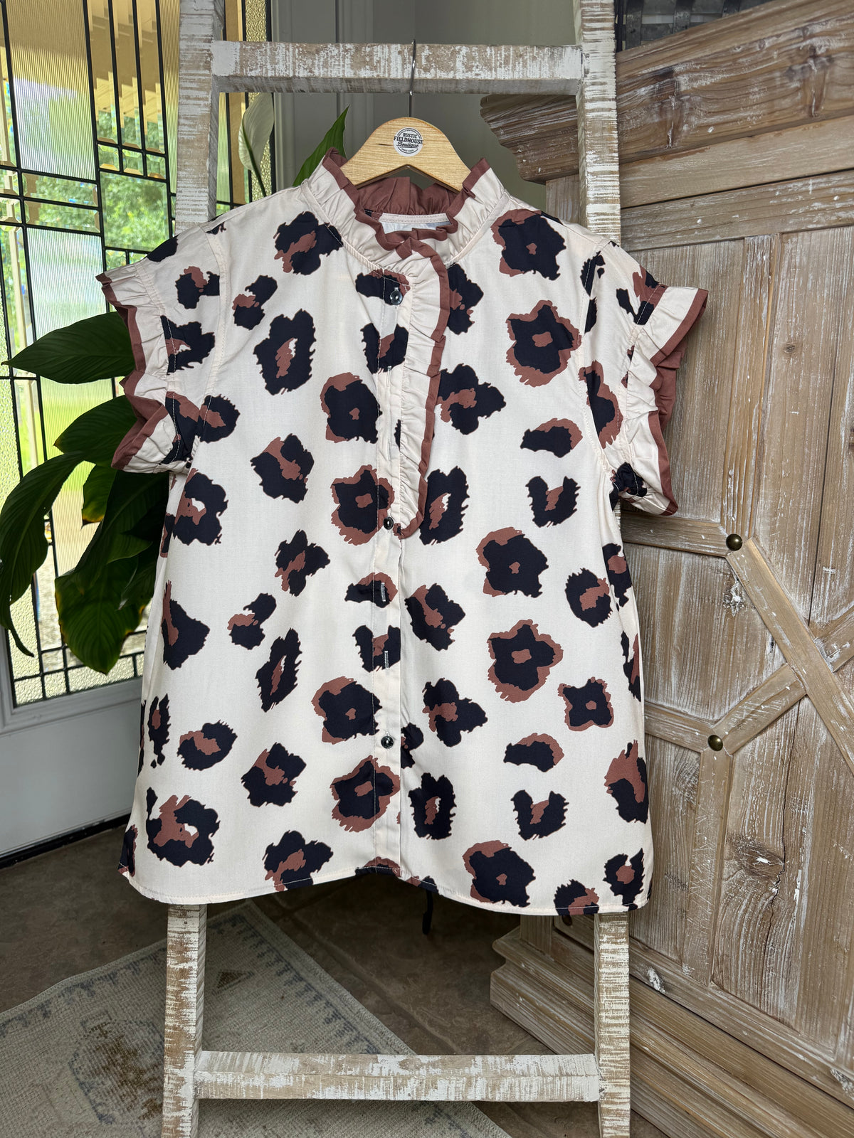 Wild Side Leopard Blouse