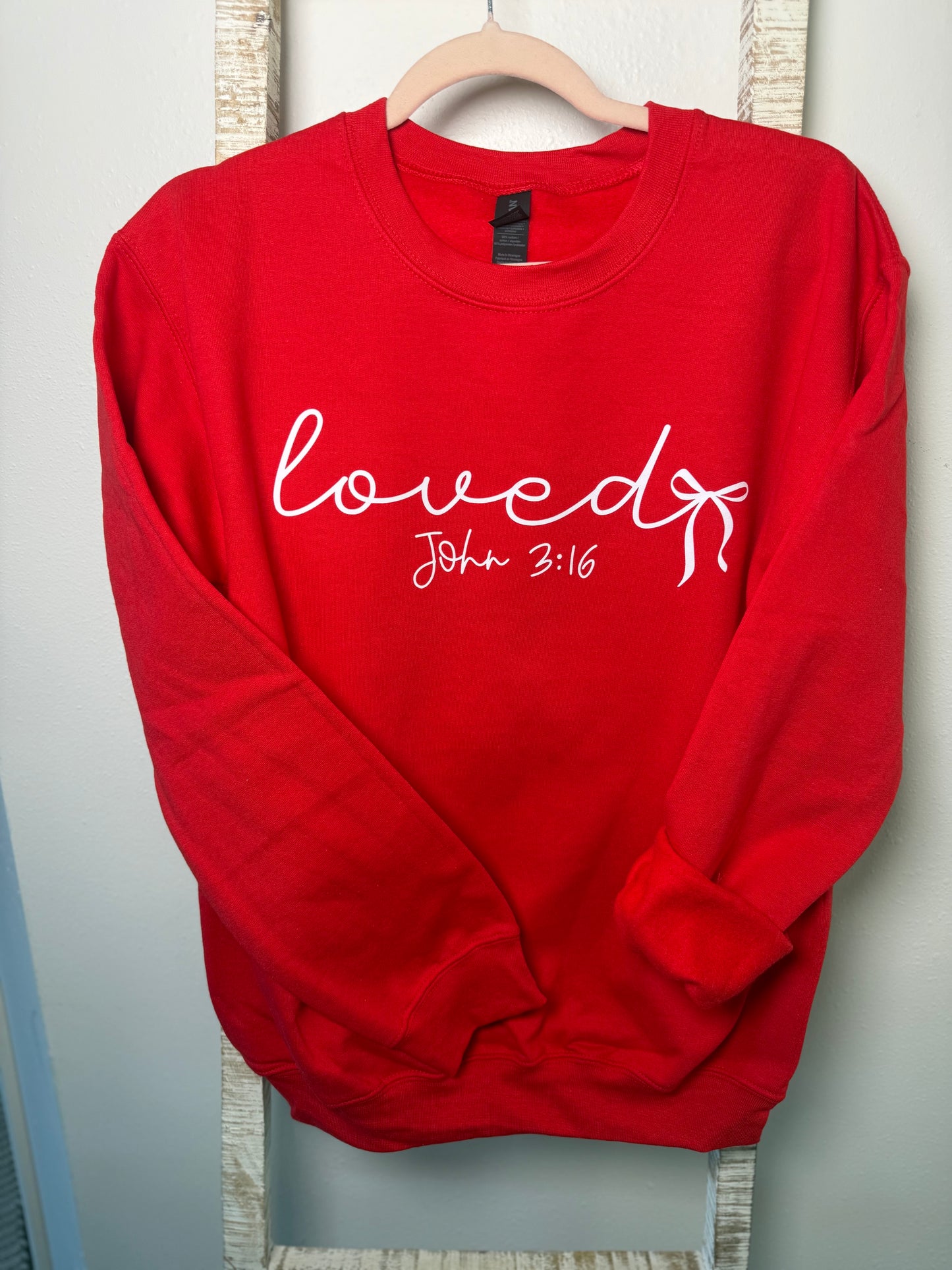 Loved John 3:16 Sweatshirt