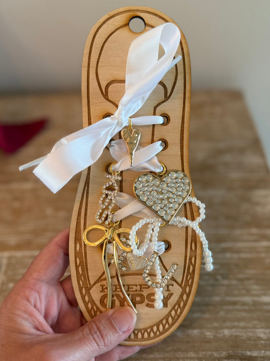 I Love You Shoe Charm