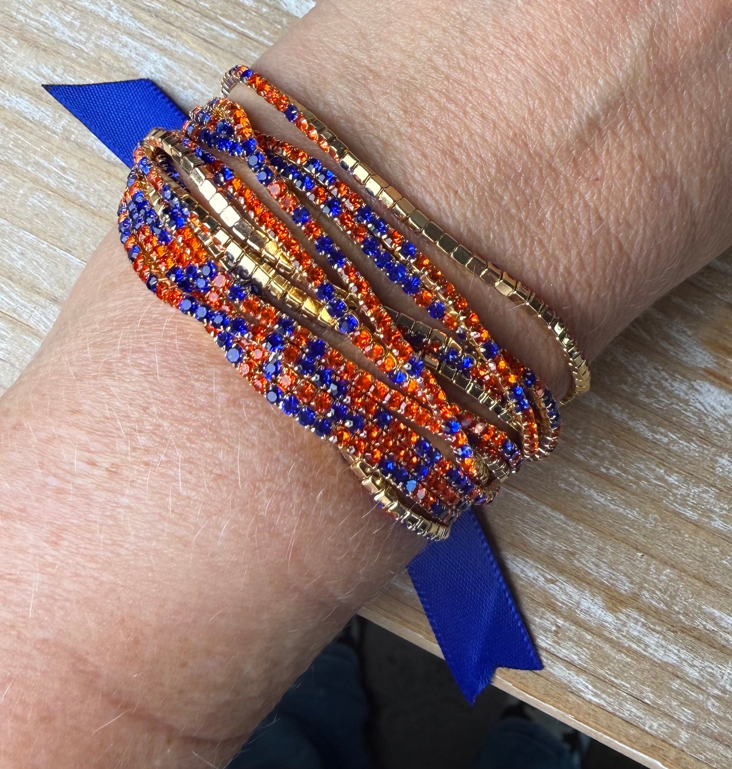 Astros Rhinestone Bracelet Bundle