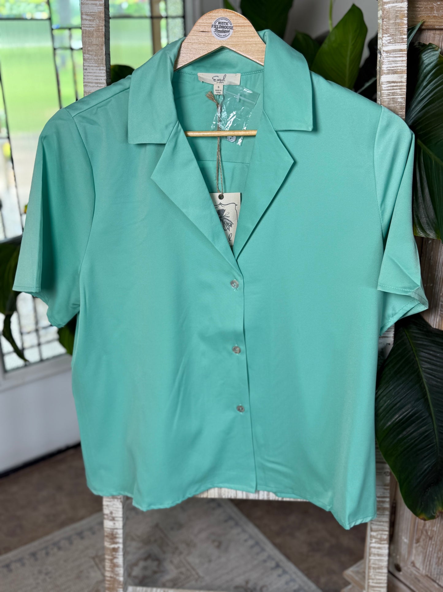 Mint Green Top