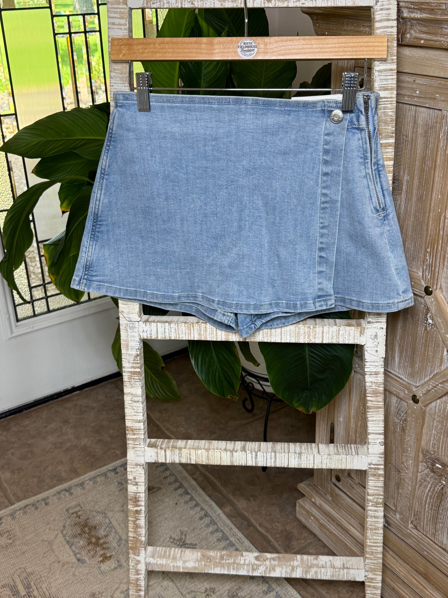 Everyday Denim Skort