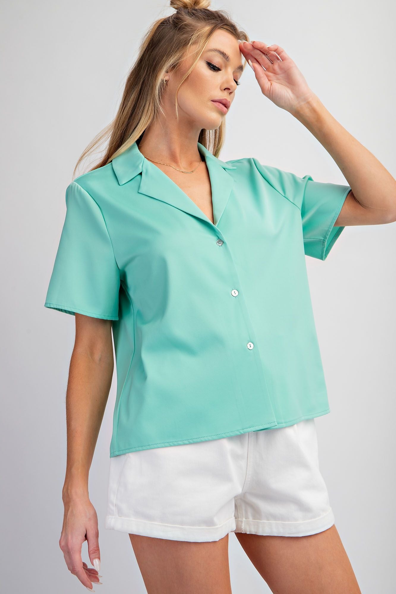 Mint Green Top