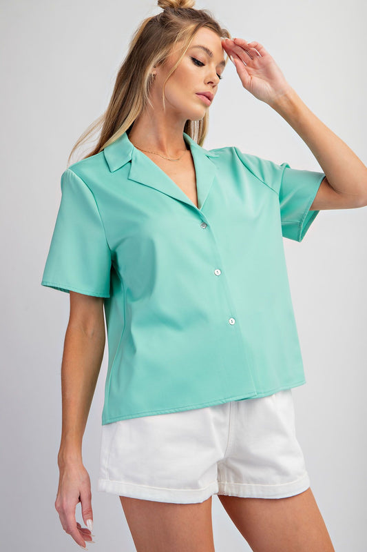 Mint Green Top