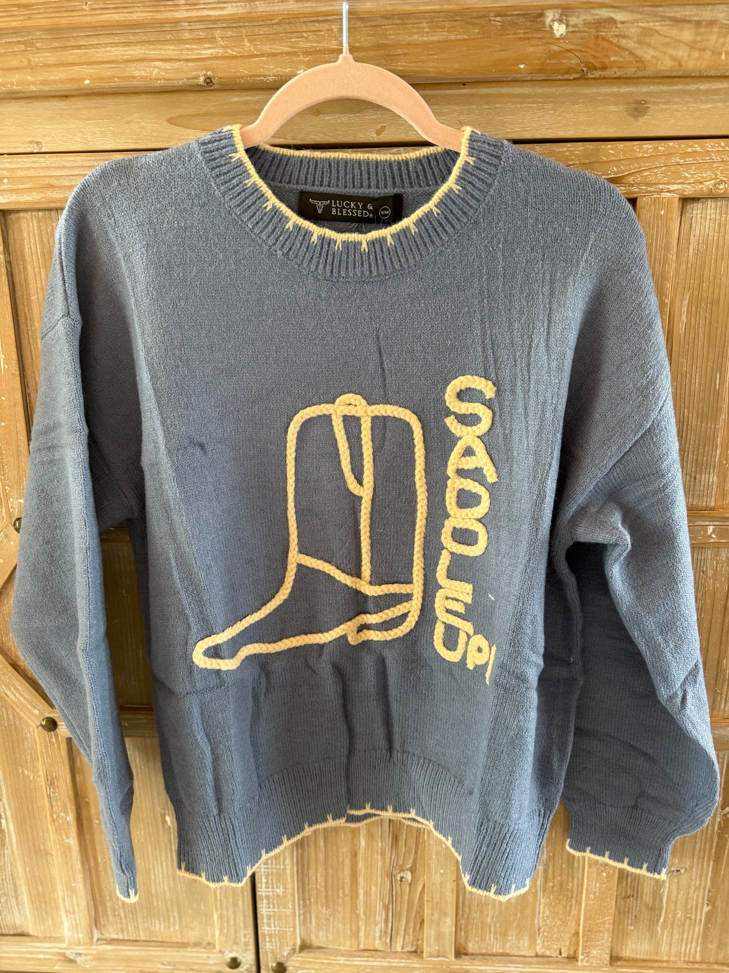 Saddle Up Knit Sweater