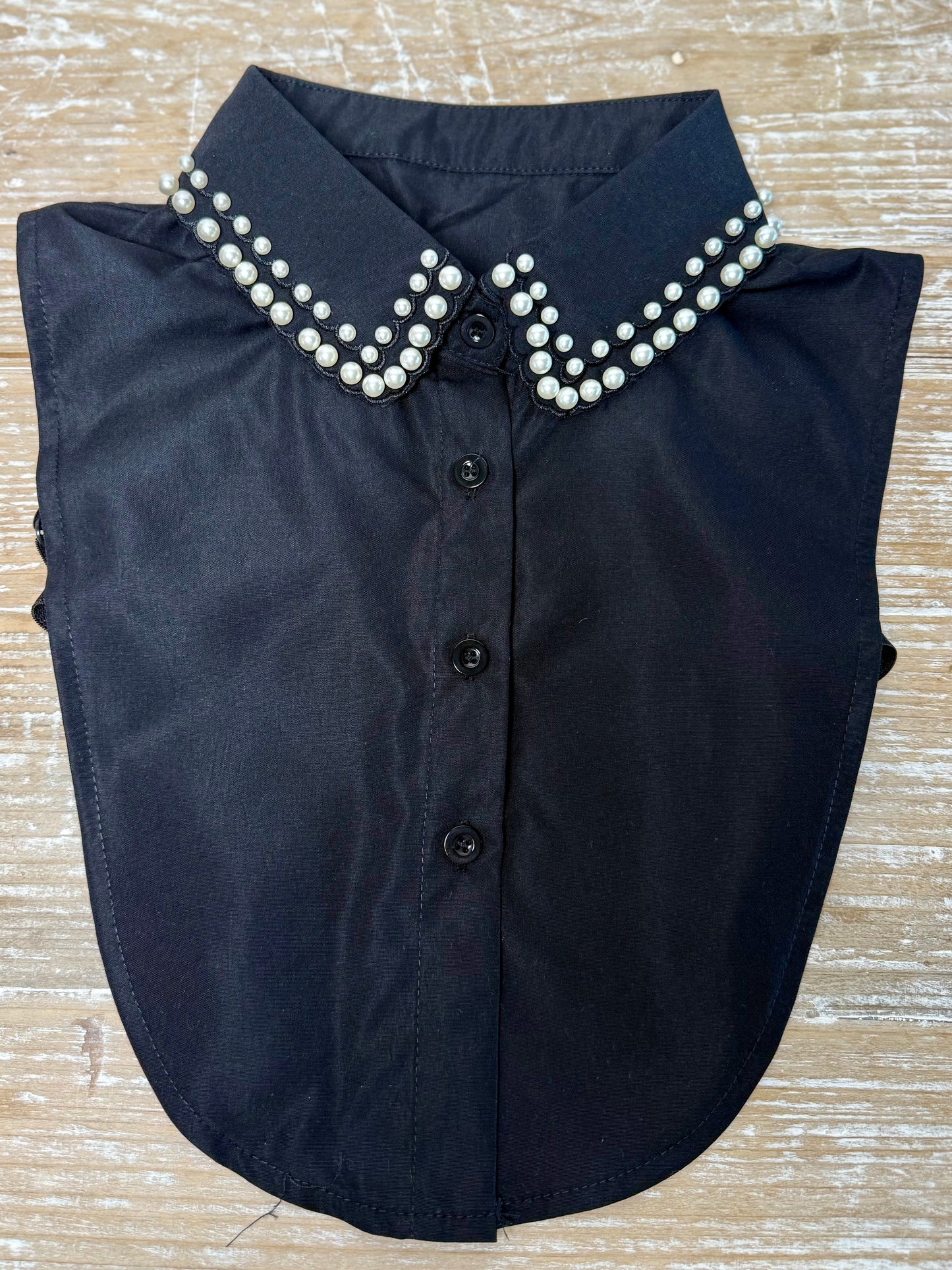 Black Pearl Corporate Faux Collar