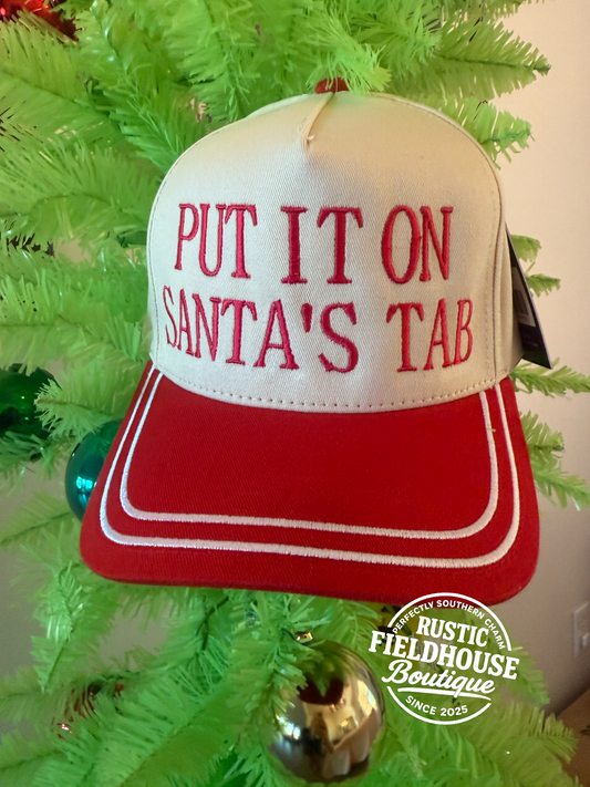 Put it on Santa’s Tab Cap