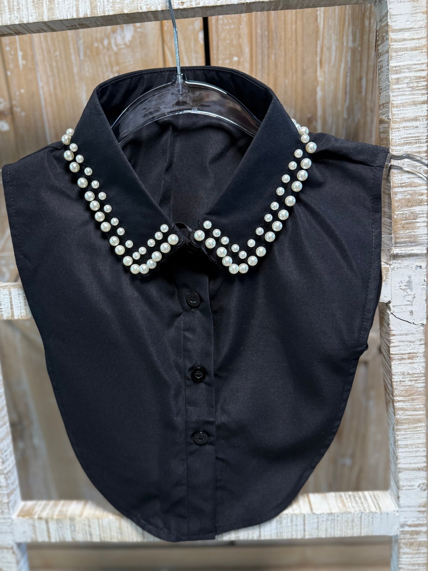Black Pearl Corporate Faux Collar