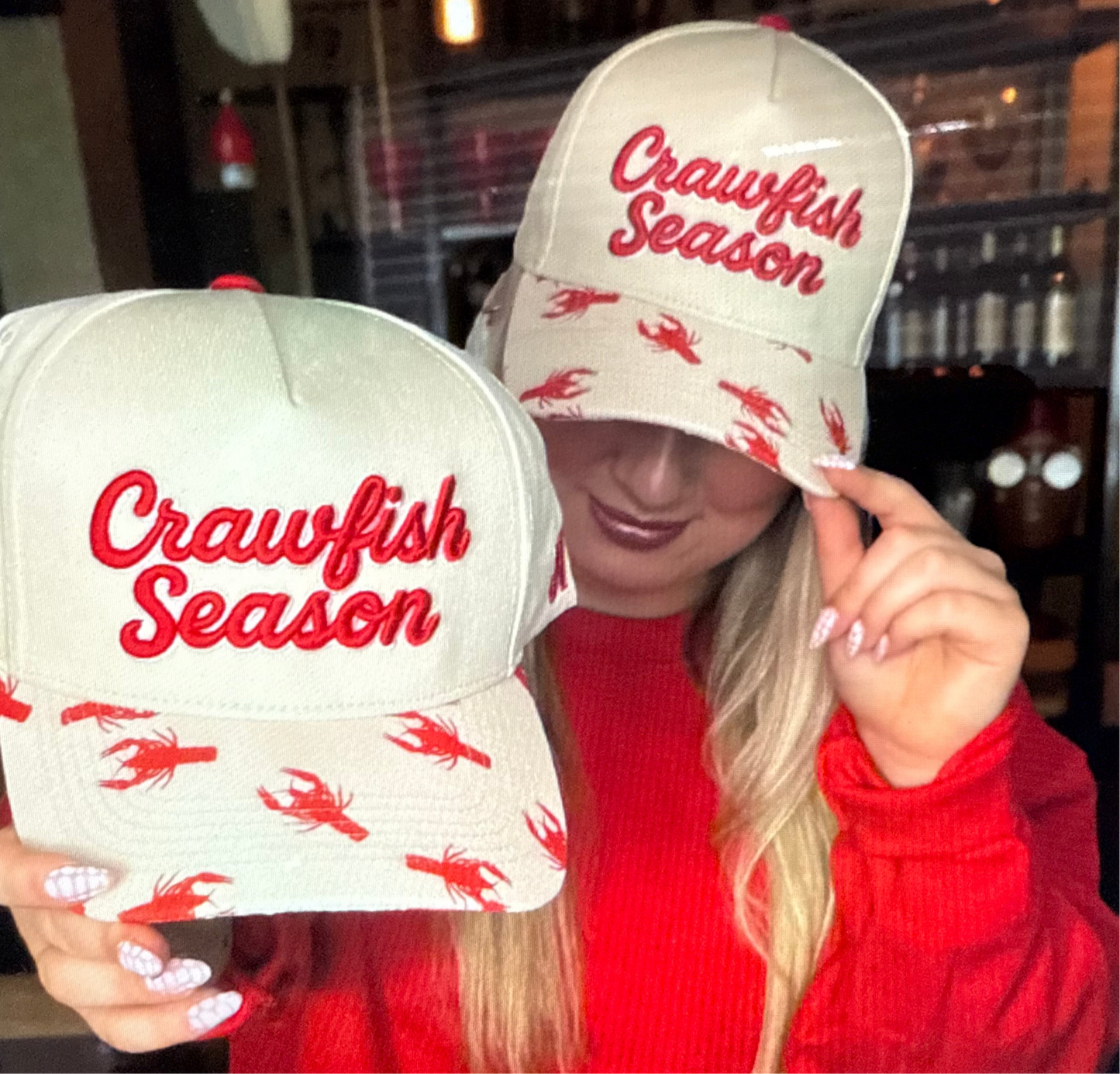 Crawfish Season Cap