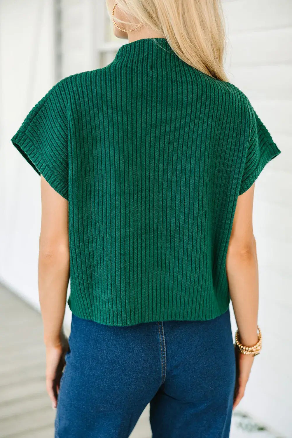 Pocket Ribbed Sweater