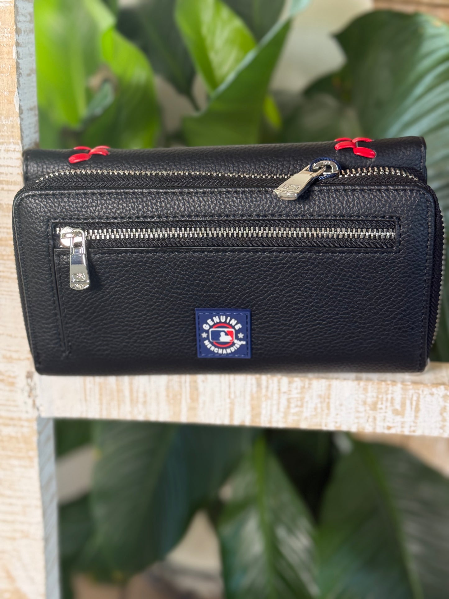 Astros Wallet Clutch in Black
