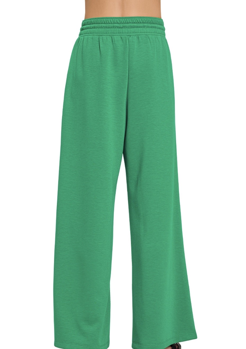 Dark Green Drawstring Pants