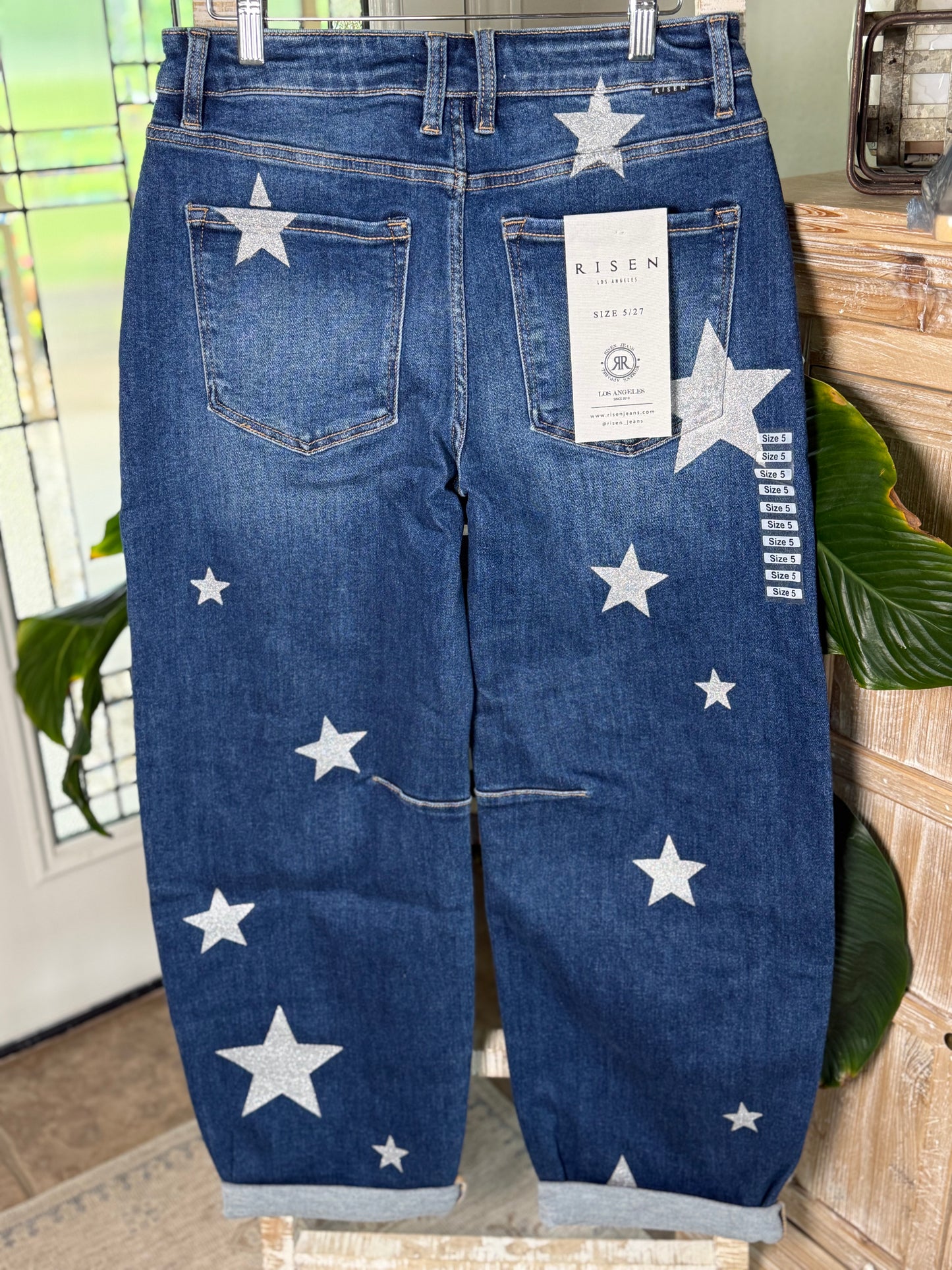 Risen Barrel Star jeans