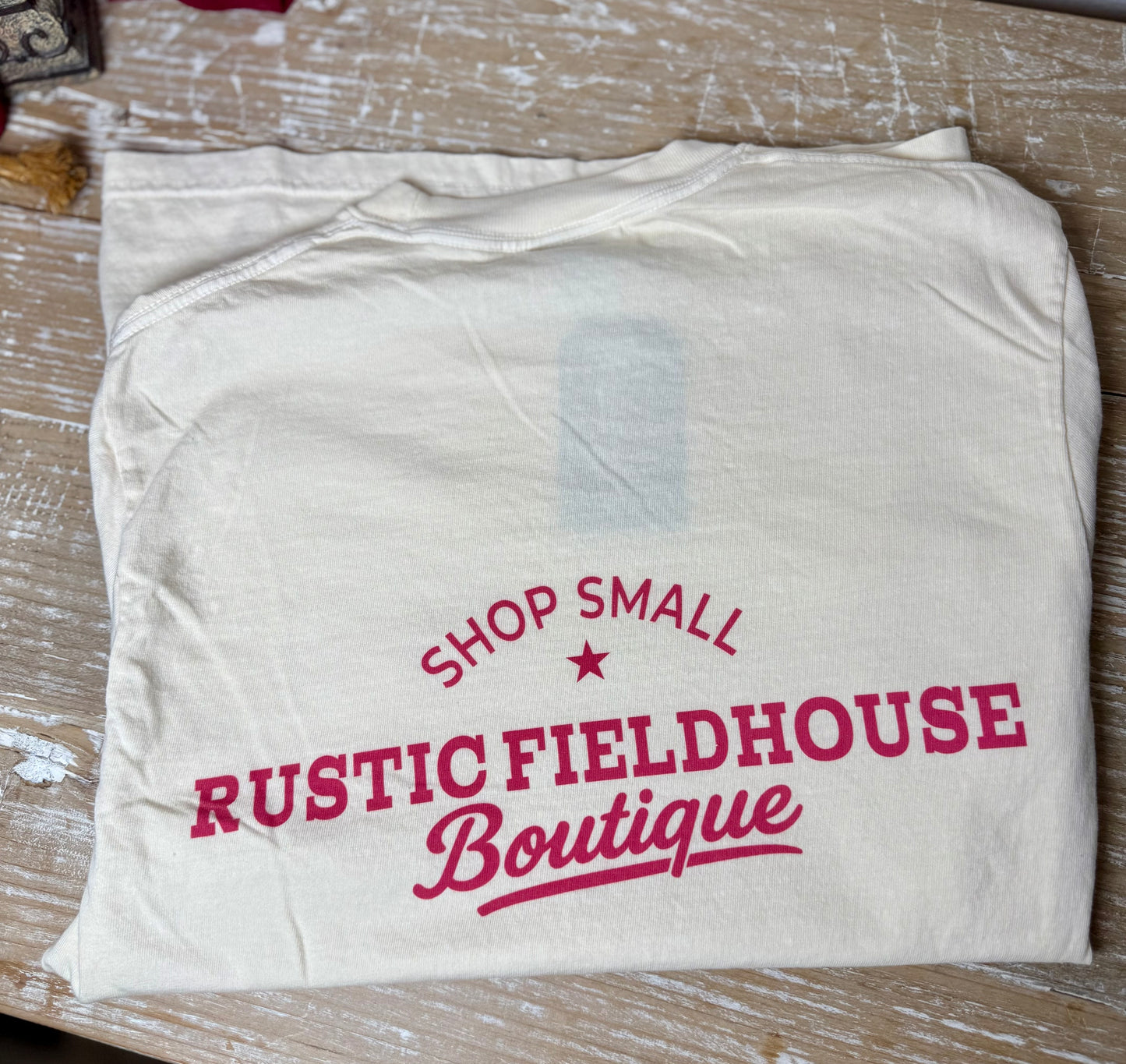 Shop Small Rustic Fieldhouse Tee