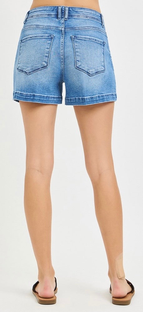 Risen Mid Rise Relaxed Shorts