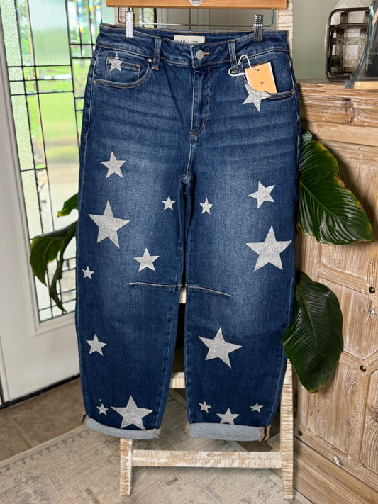 Risen Barrel Star jeans