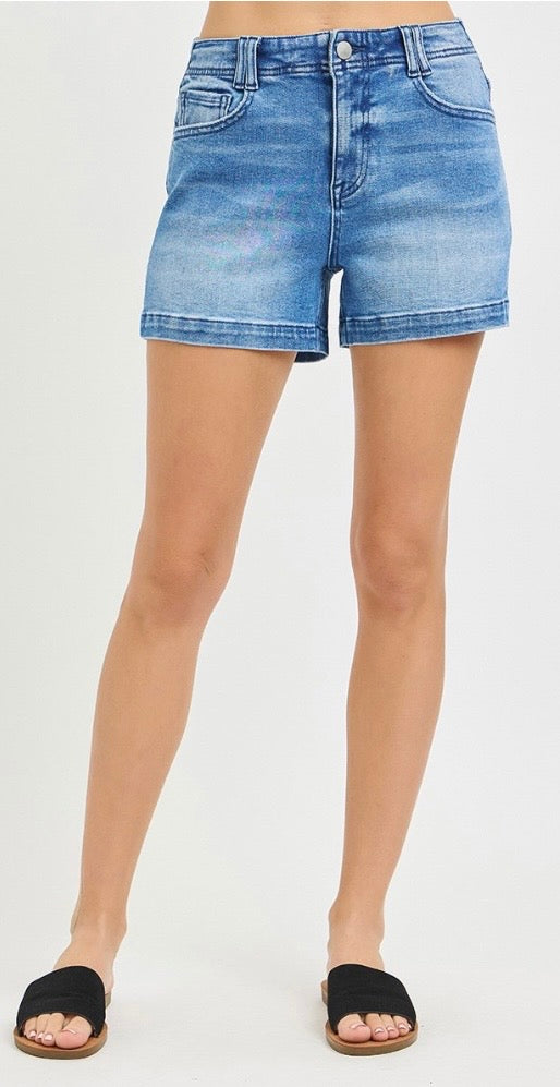 Risen Mid Rise Relaxed Shorts