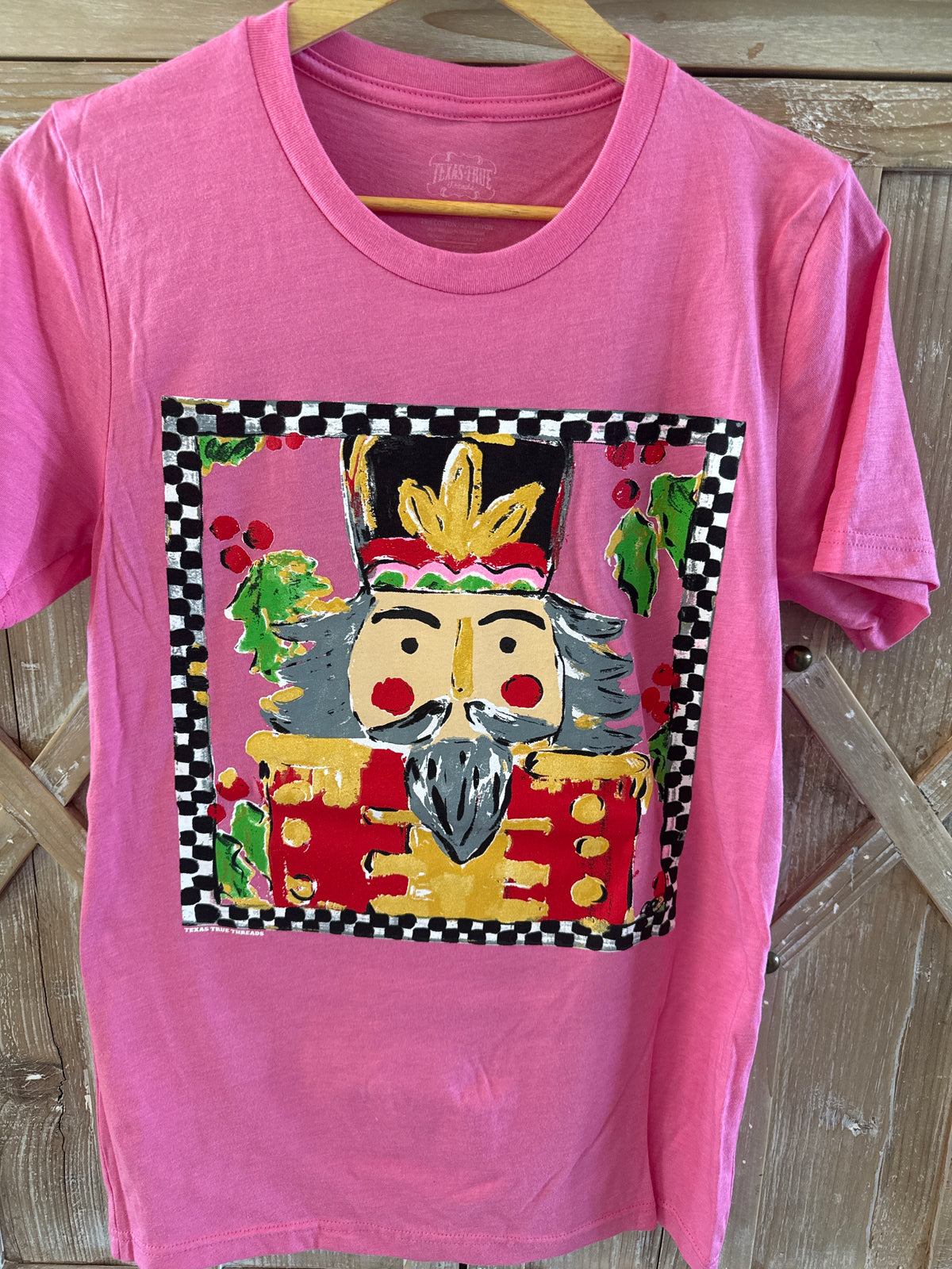 Callie’s Checkered Nutcracker Tee
