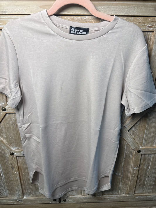 Cloud Basic Free Tee in Dust