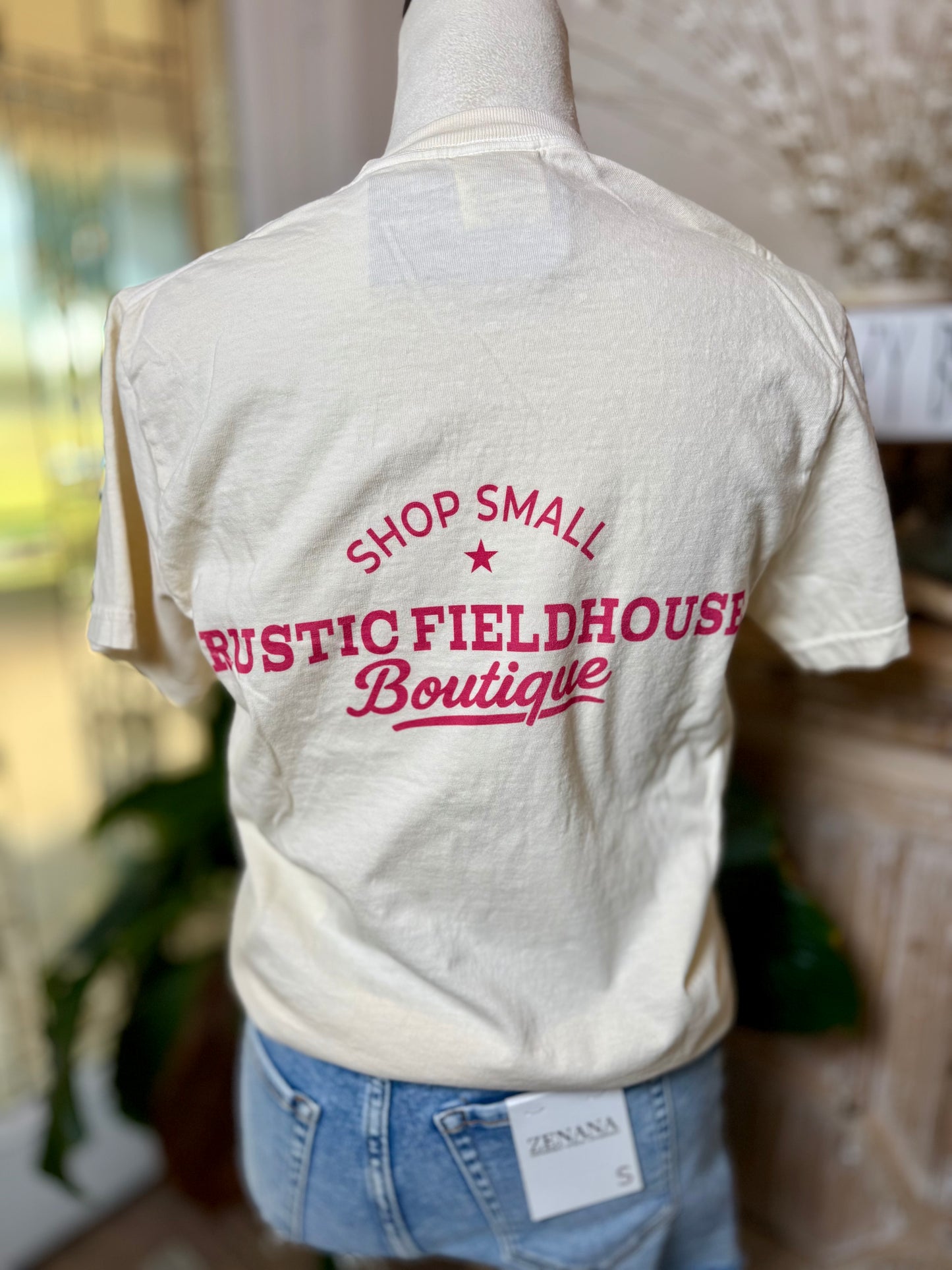 Shop Small Rustic Fieldhouse Tee