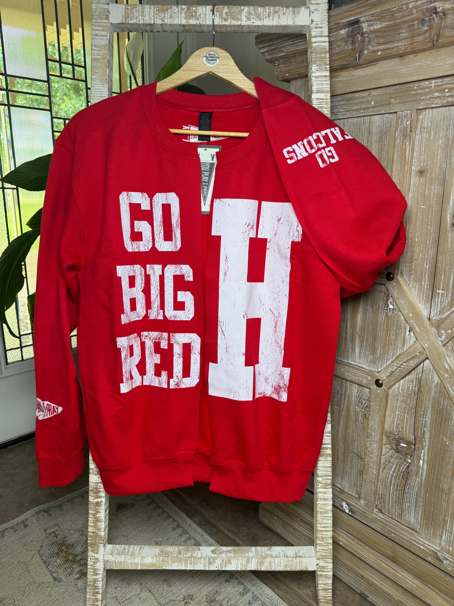 #1 Falcon Fan Gameday Cardigan Sweatshirt