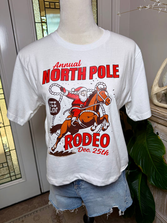 North Pole Rodeo Tee