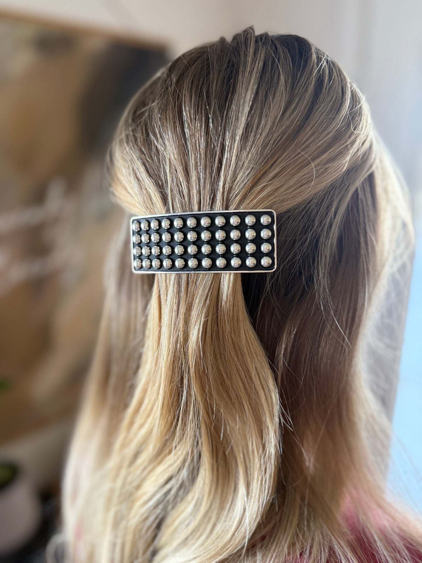 Western Studded Hair Clip