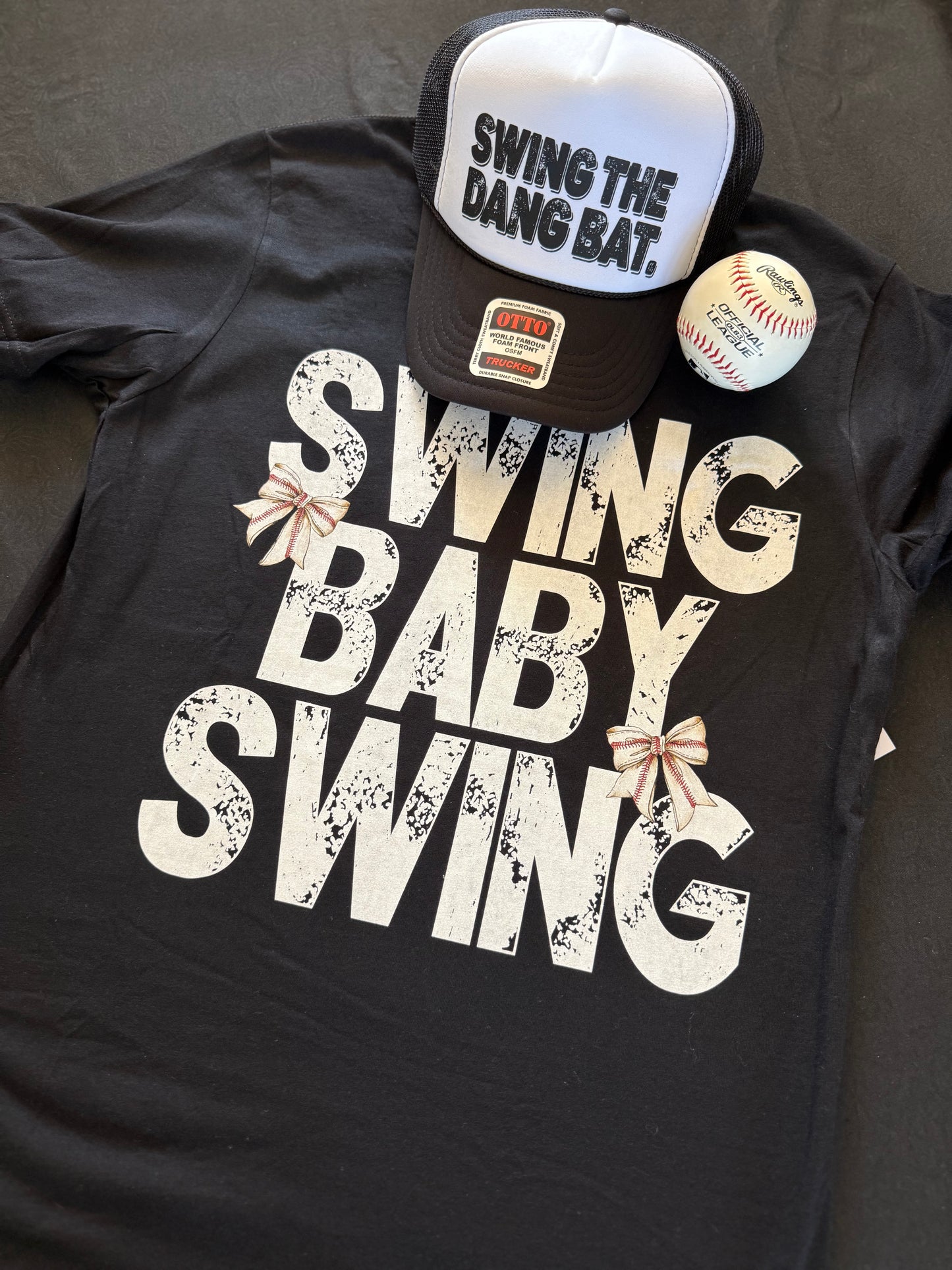 Swing The Dang Bat Trucker Hat