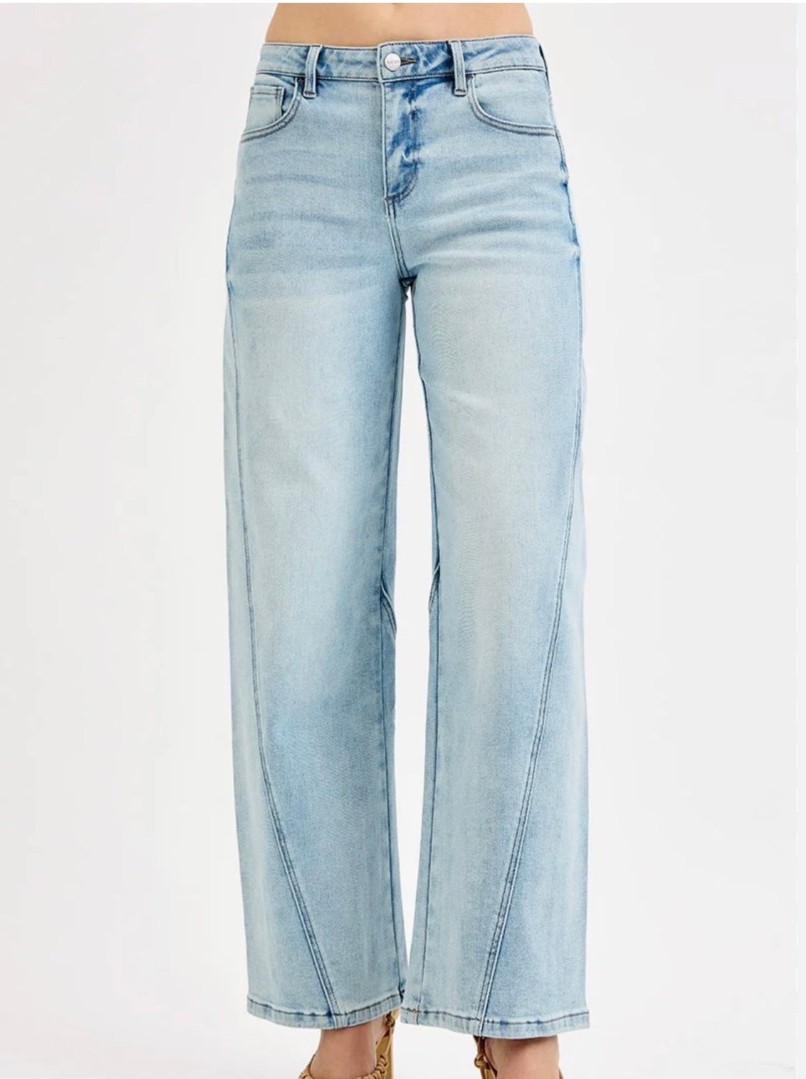 Risen Slouchy Barrel Jean