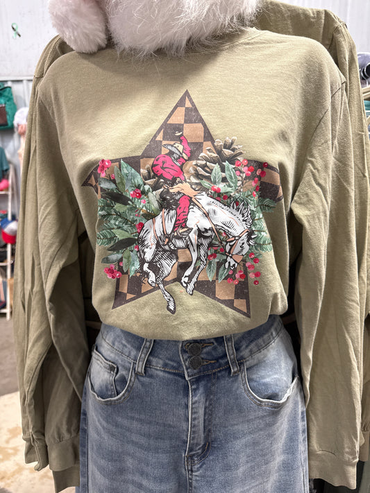 Santa's Wild Ride Tee