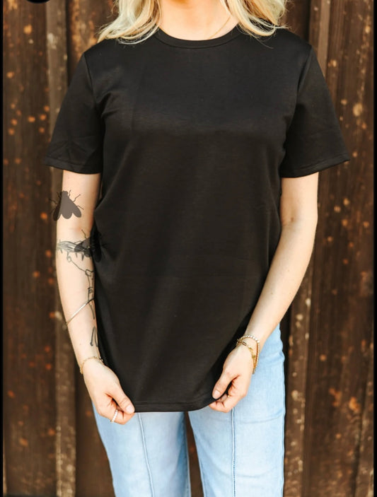 Cloud Basic Free Tee in Midnight
