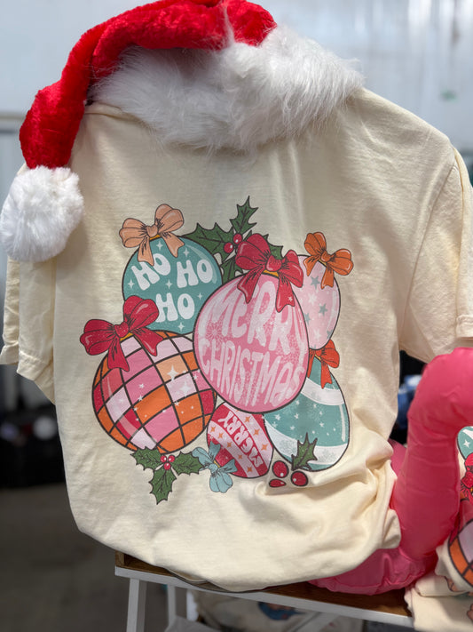 Retro Christmas Ornament Tee