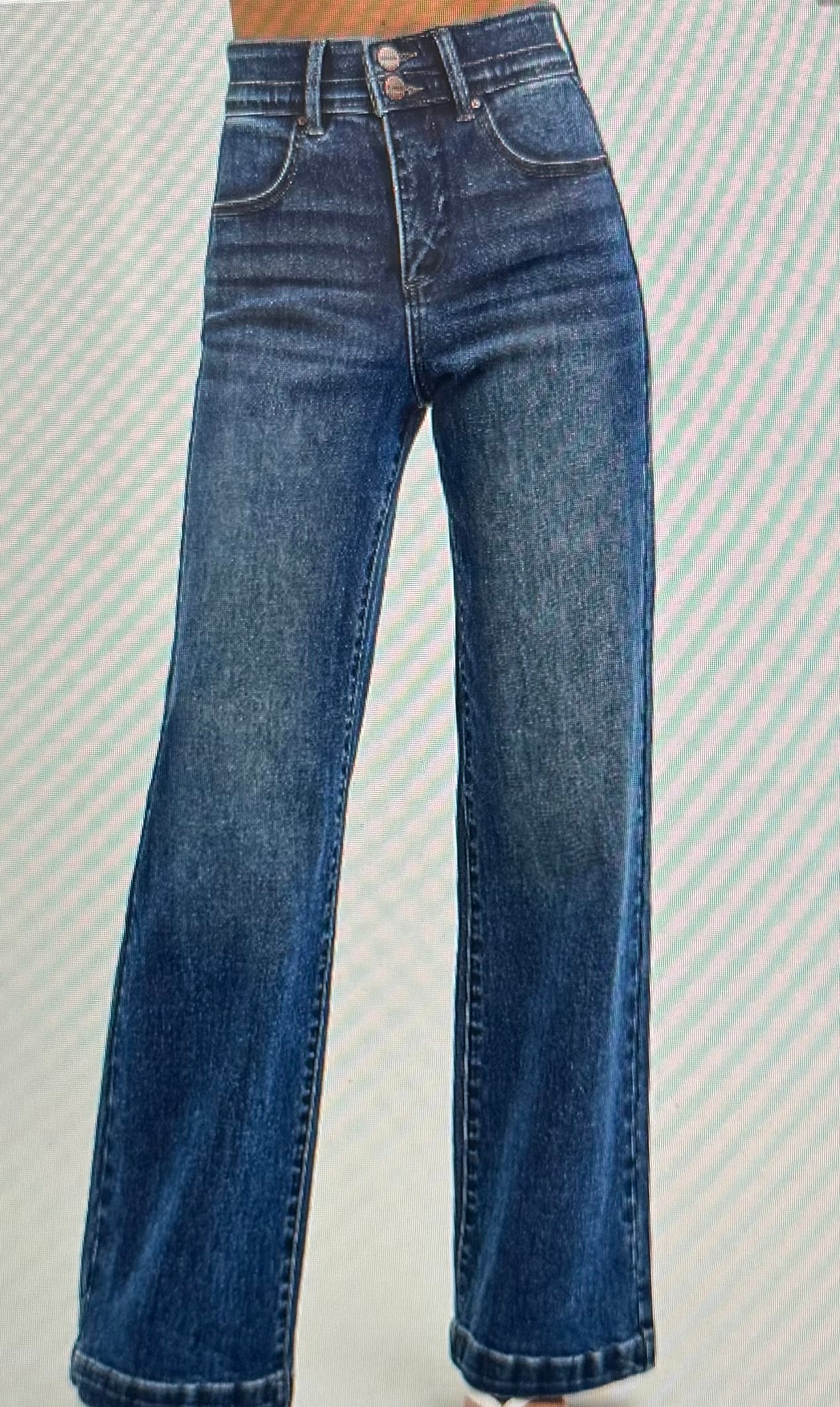 Risen High Rise Wide Jeans