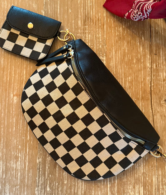 Checkmate Bum Bag Black