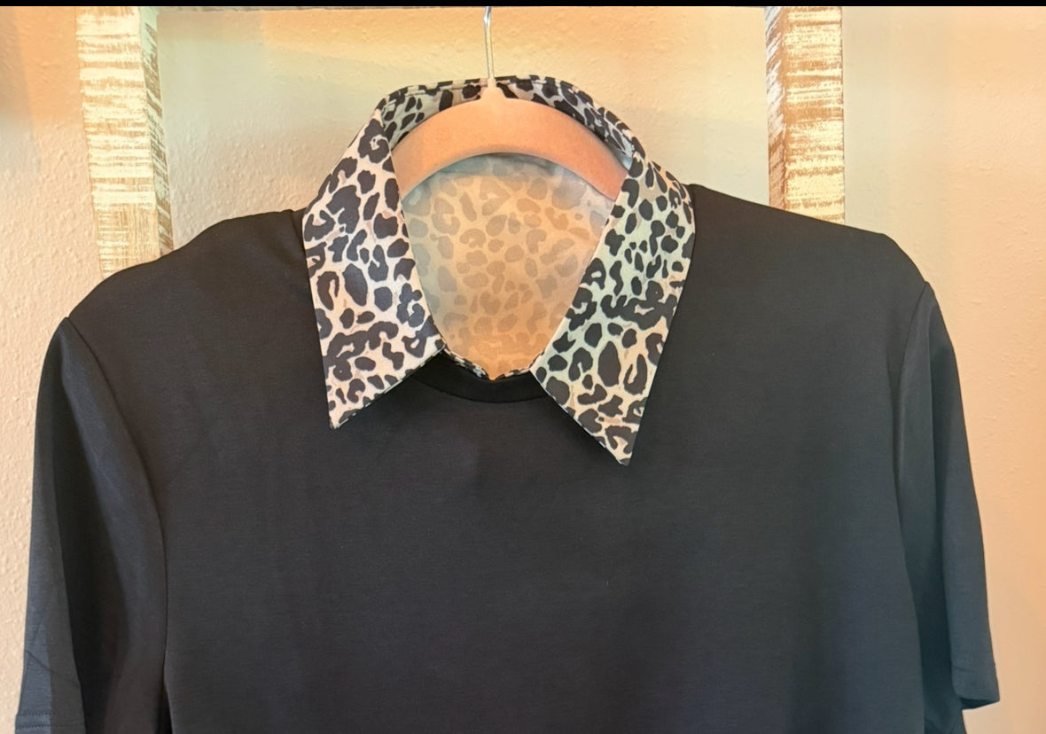 Corporate Collar in Leopard