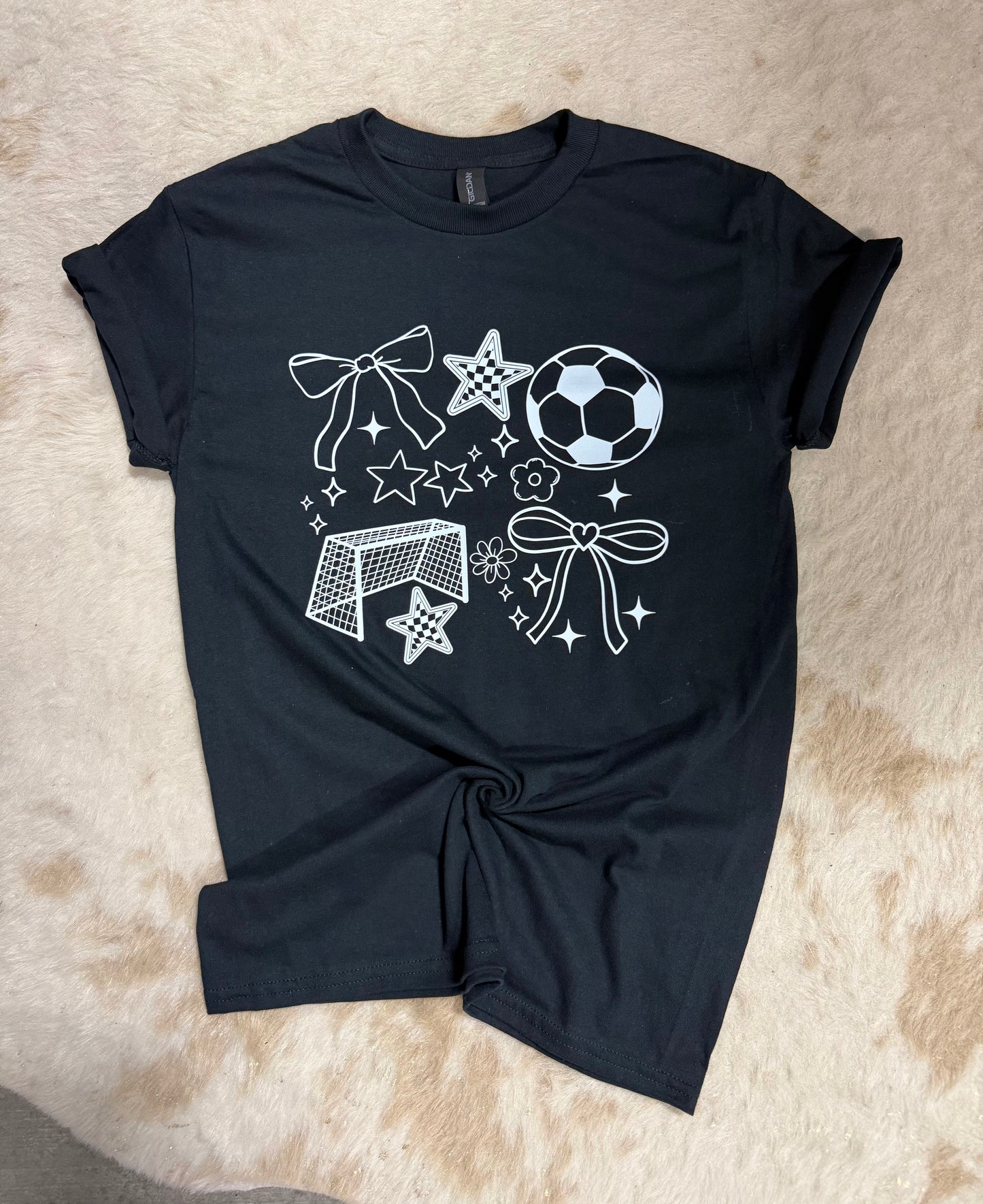 Soccer Star Collage Tee