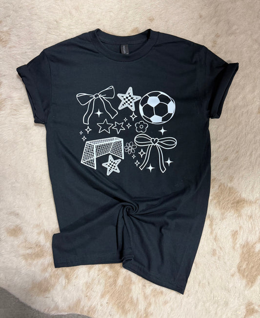 Soccer Star Collage Tee