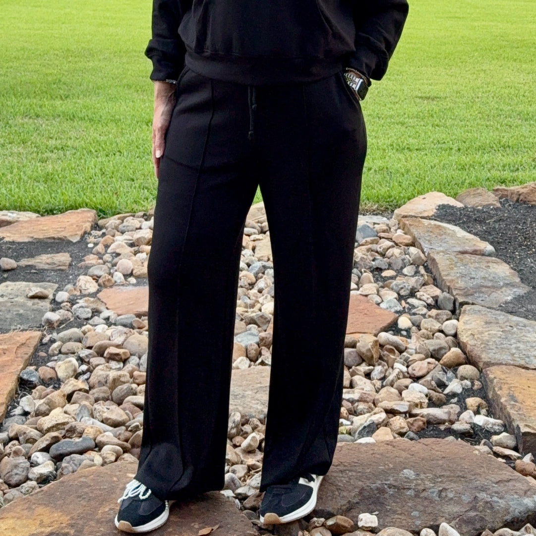 Black Scuba Pants