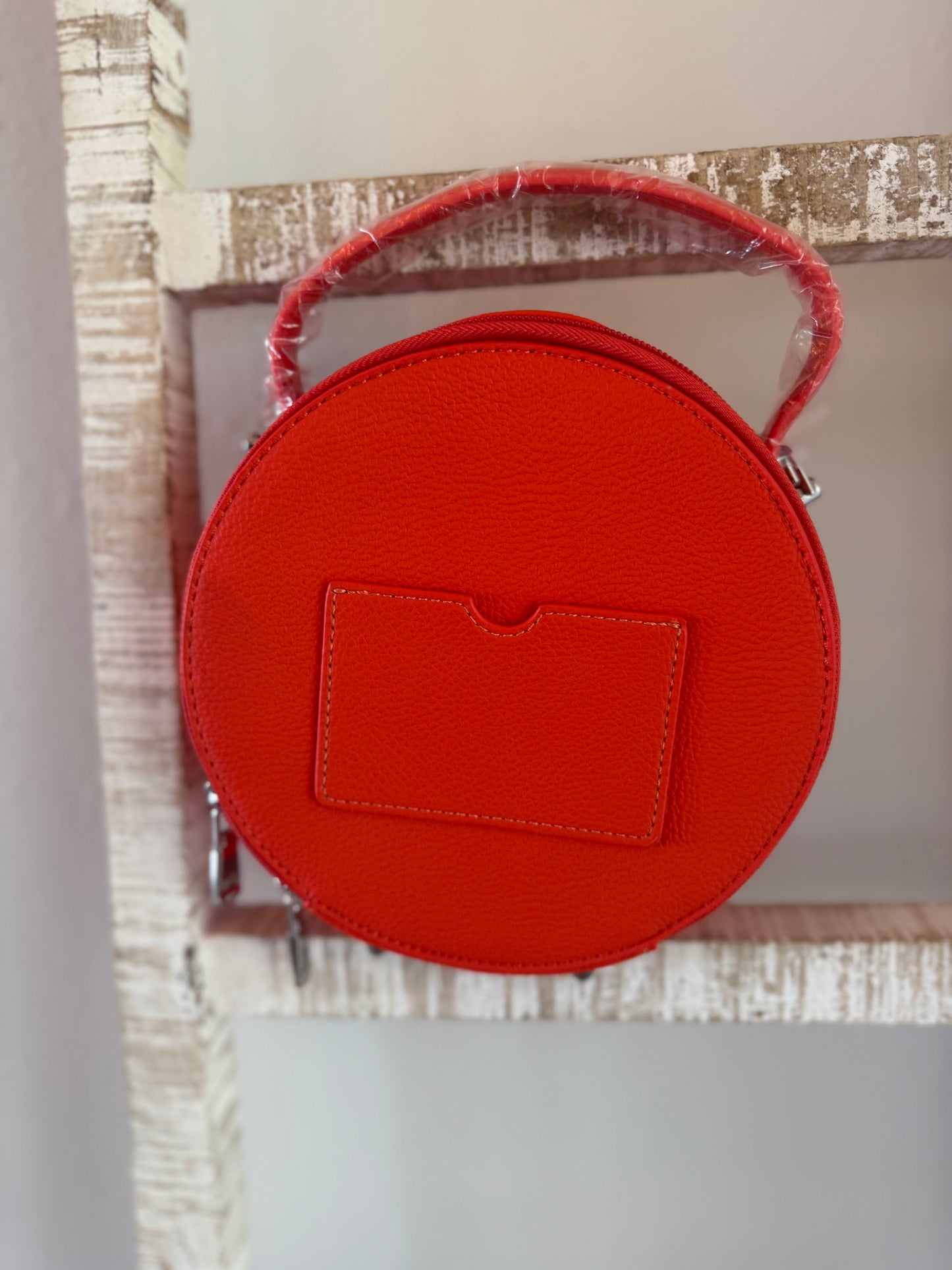 Astros Round Orange Crossbody