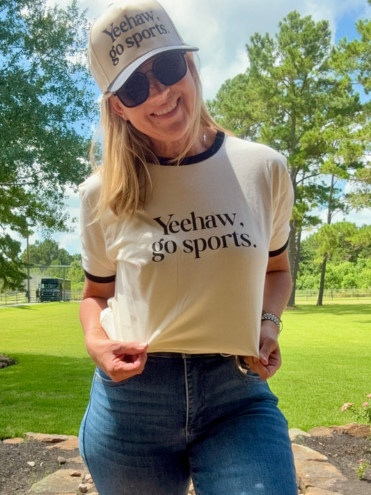 Yeehaw, go sports t-shirt