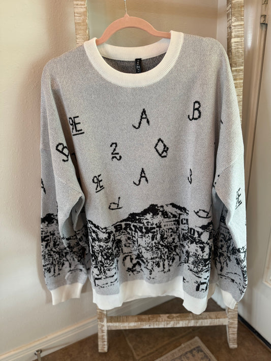 Sparkle Town Sweater